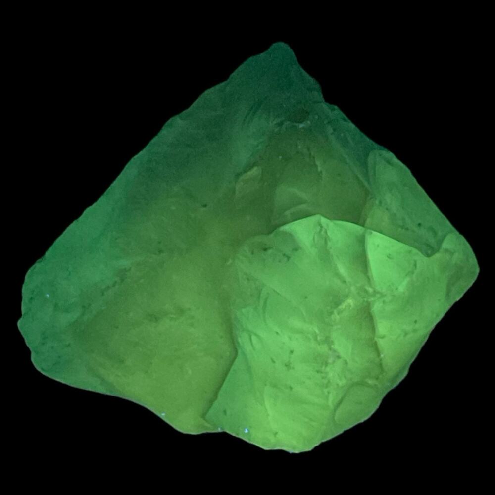 Cobalt Translucent Art‎ Glass Cullet Glowing Manganese Slag Glass #5GX76